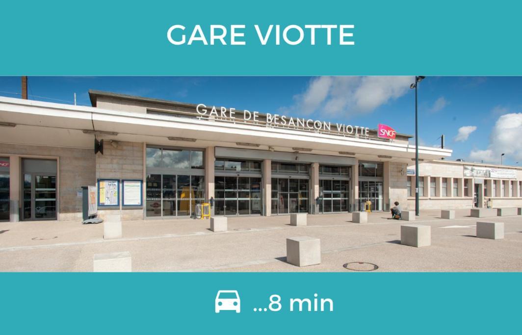 Apartment Nouveau - Grande Terrasse - L'horloge - Calme - Home-one Besancon